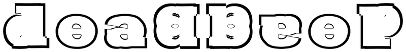 Ambigram for deadbeef in Roland  